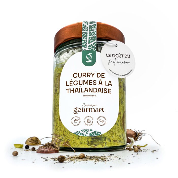 Curry de légumes à la thaïlandaise