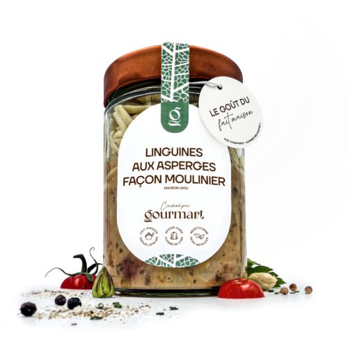 Linguines aux asperges façon Moulinier