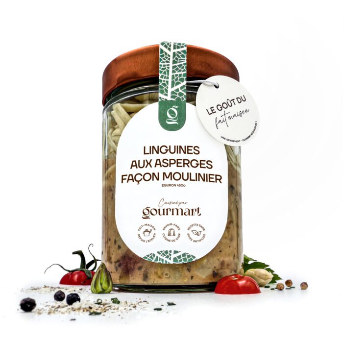 Linguines aux asperges façon Moulinier