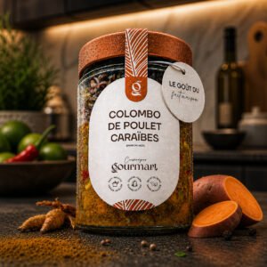 Plat préparé de colombo de poulet caraïbes Gourmart