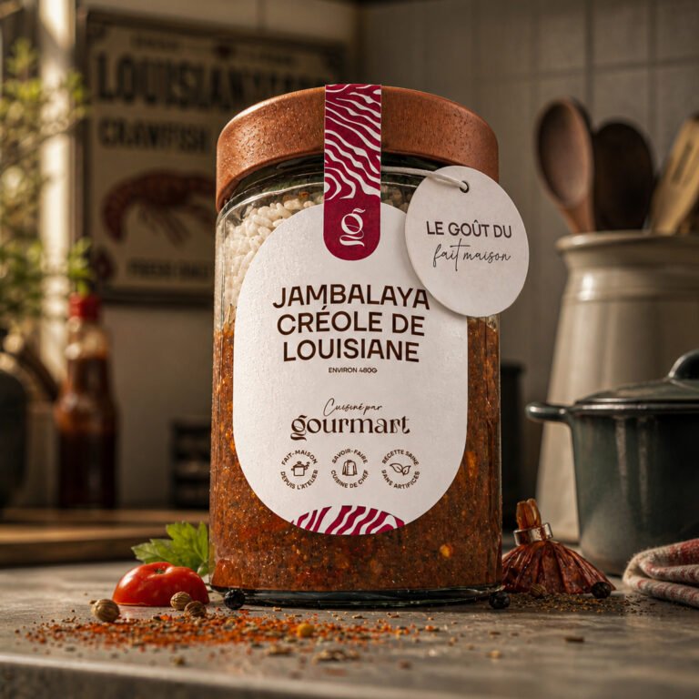 Plat préparé de jambalaya créole de Louisiane Gourmart