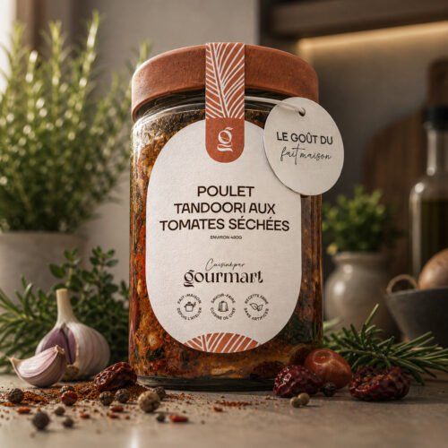 Plat préparé de poulet tandoori aux tomates séchées Gourmart