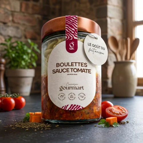 Plat préparé de boulettes à la sauce tomate Gourmart