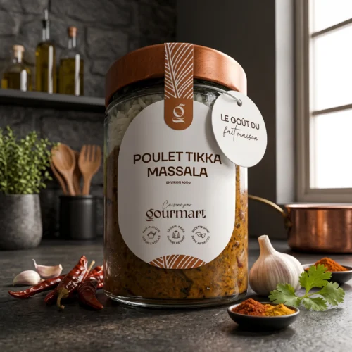 Plat préparé de poulet tikka masala Gourmart