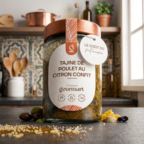Plat préparé de tajine de poulet au citron confit Gourmart
