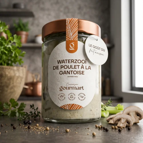 
			Waterzooi de poulet à la gantoise en bocal			